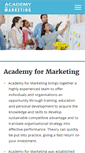 Mobile Screenshot of academyformarketing.com